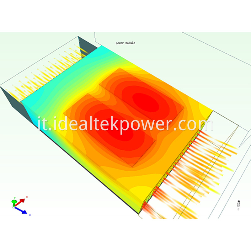 High Power AC Dc Power Supply Heat Dissipation
